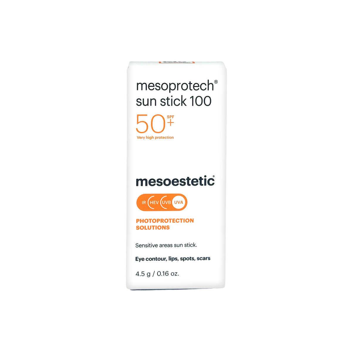 Mesoestetic Mesoprotech Sun Stick 100 SPF 50+, 4.5 g