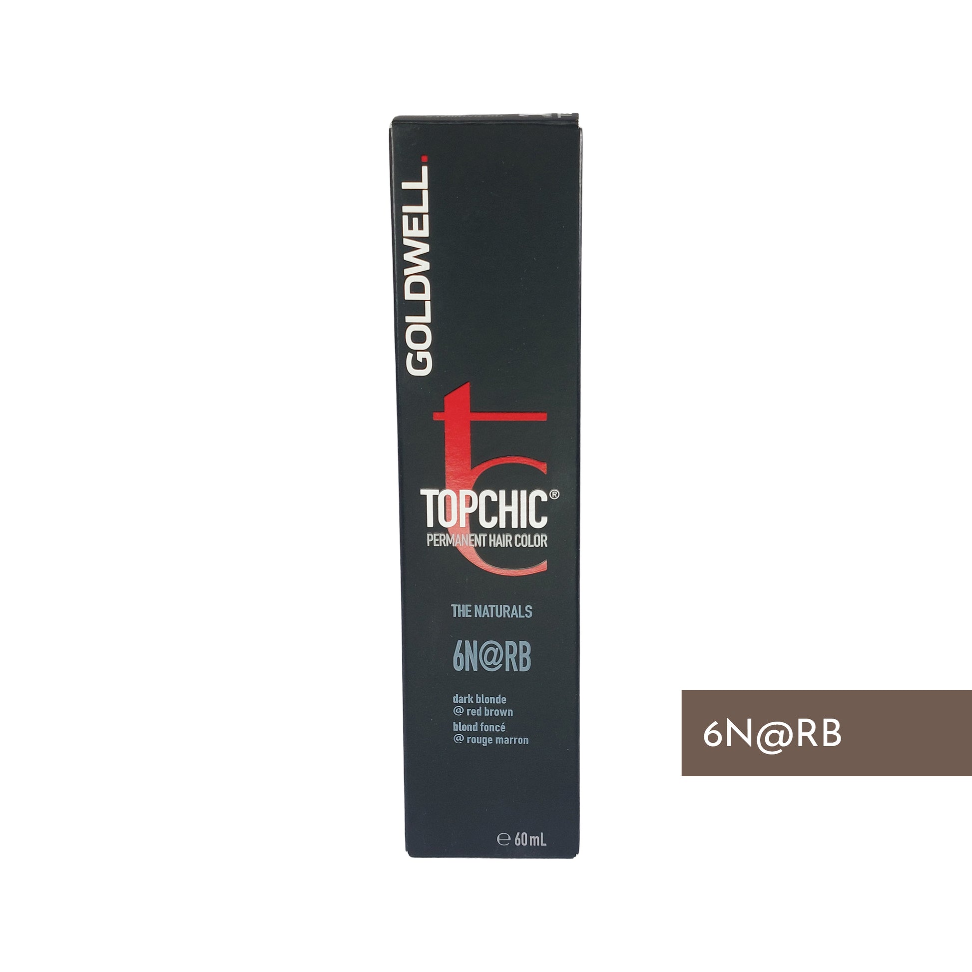 Goldwell tc Topchic The Naturals 6N@RB dark blonde / red brown, 60 ml