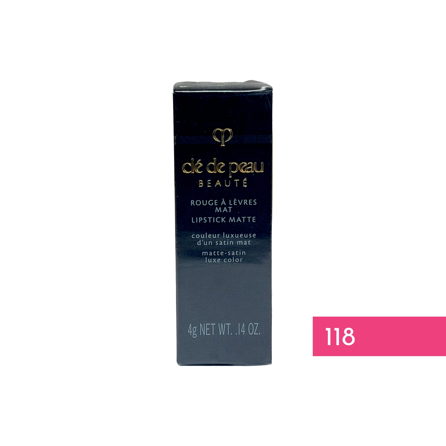 Clé de Peau Beauté Rouge A Levres Lipstick Matte Nr.118 Relentless Rose, 4 g