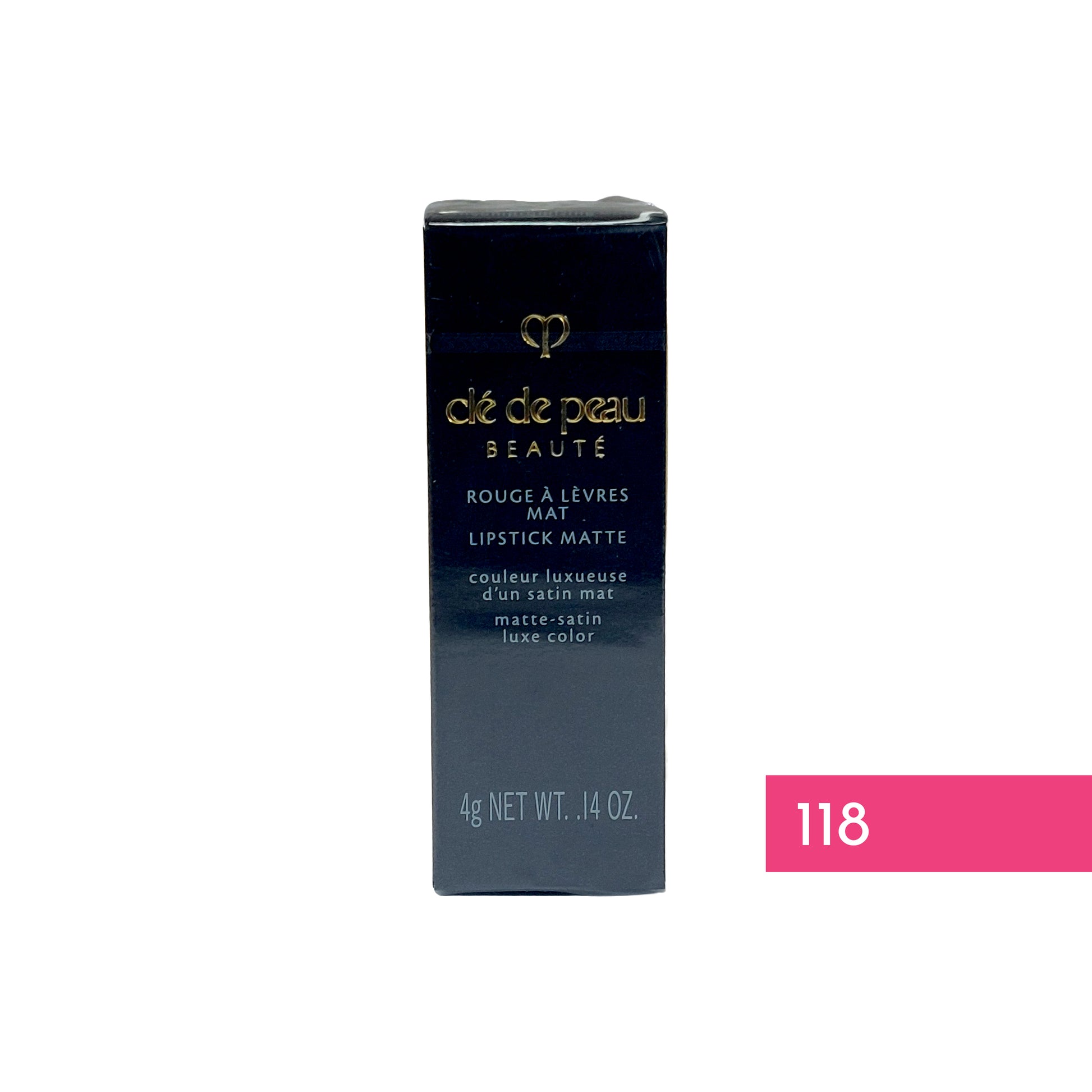 Clé de Peau Beauté Rouge A Levres Lipstick Matte Nr.118 Relentless Rose, 4 g