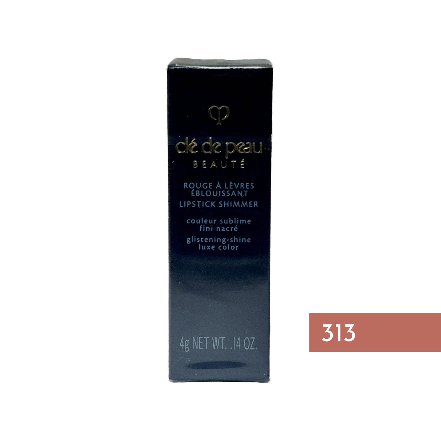 Clé de Peau Beauté Rouge A Levres Lipstick Shimmer Nr.313 Go-Boldly Bronze, 4 g