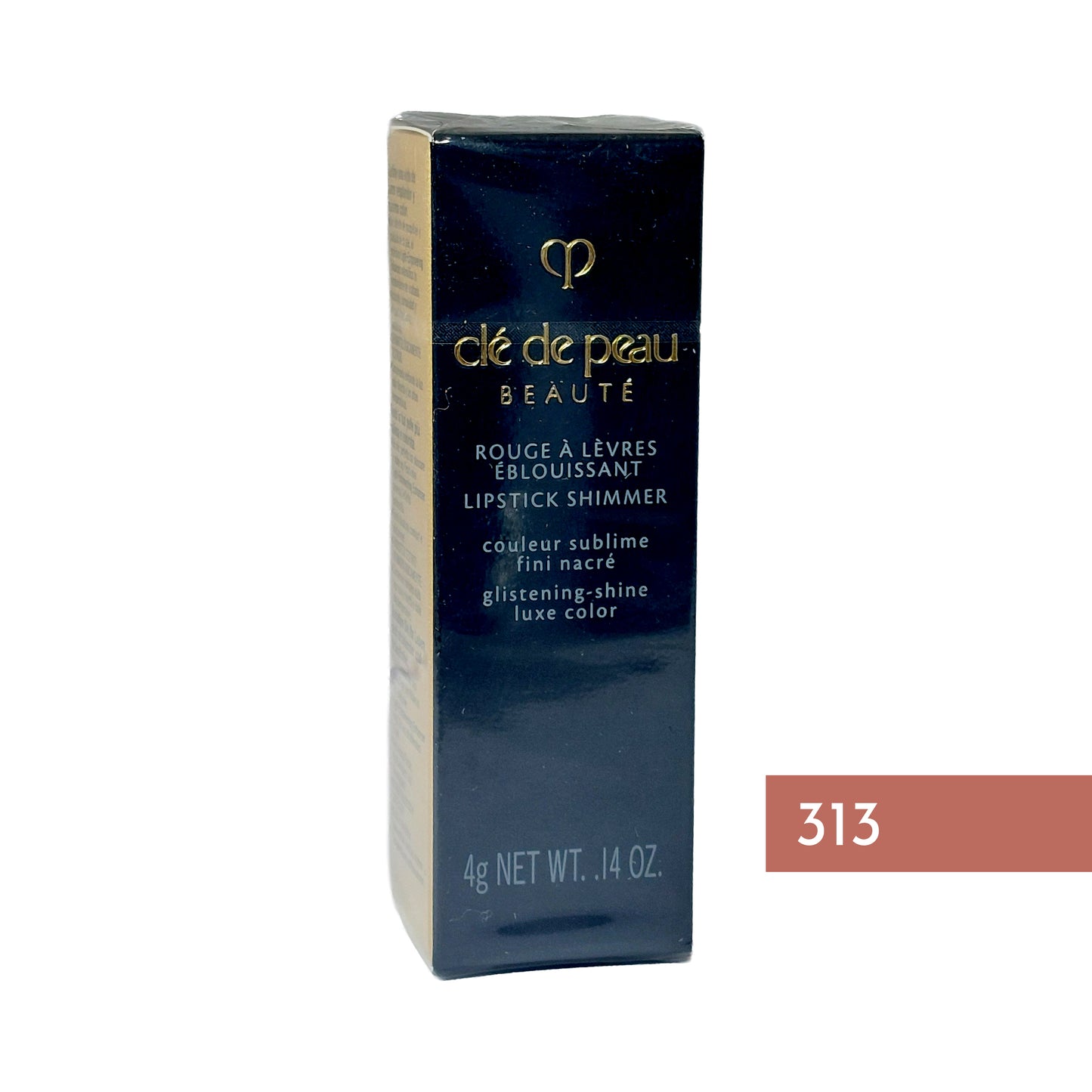 Clé de Peau Beauté Rouge A Levres Lipstick Shimmer Nr.313 Go-Boldly Bronze, 4 g