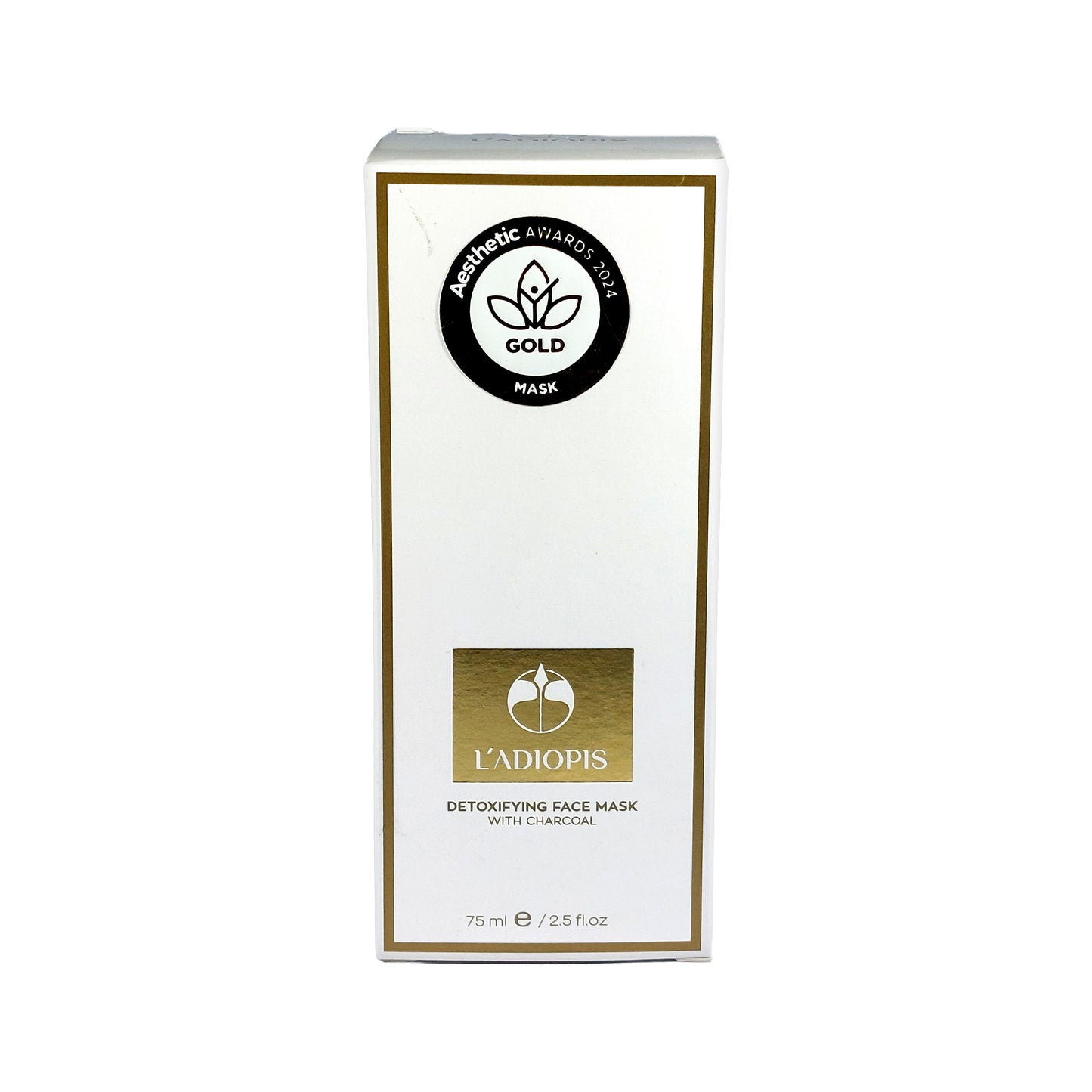 L'Adiopis Detoxifying Face Mask With Charcoal, 75 ml