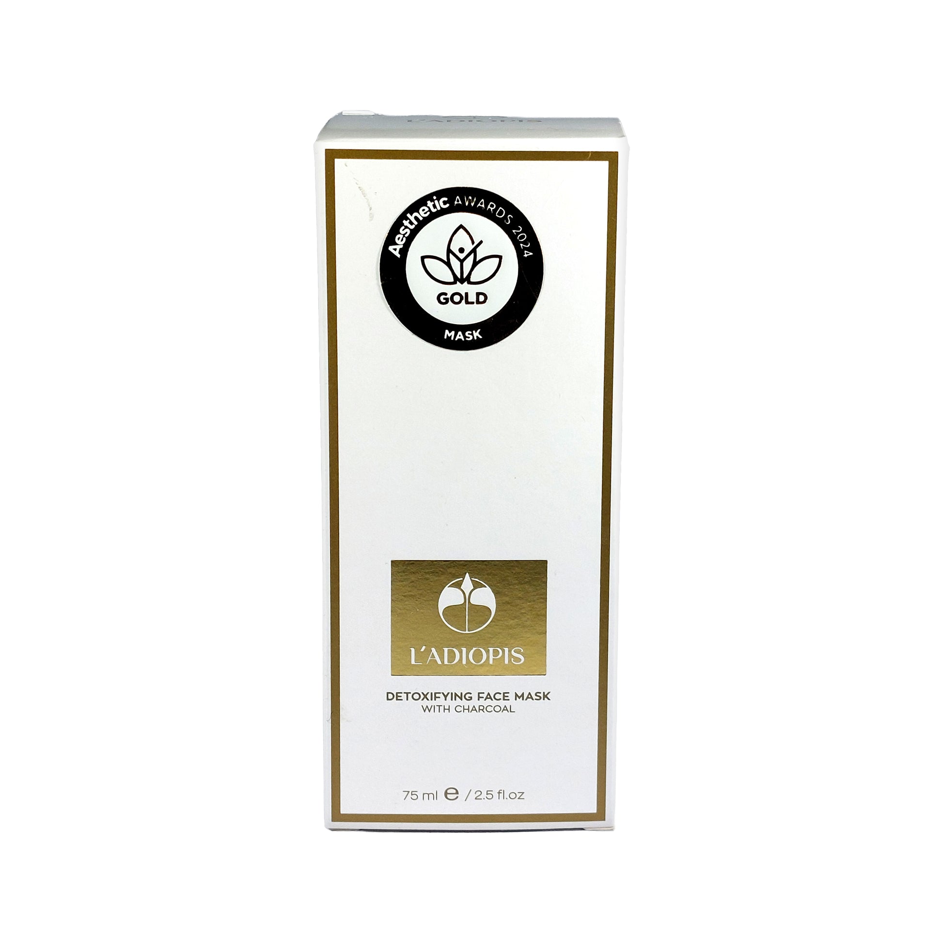 L'Adiopis Detoxifying Face Mask With Charcoal, 75 ml
