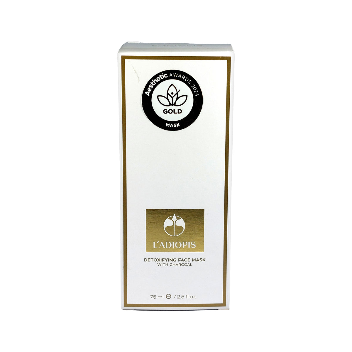 L'Adiopis Detoxifying Face Mask With Charcoal, 75 ml