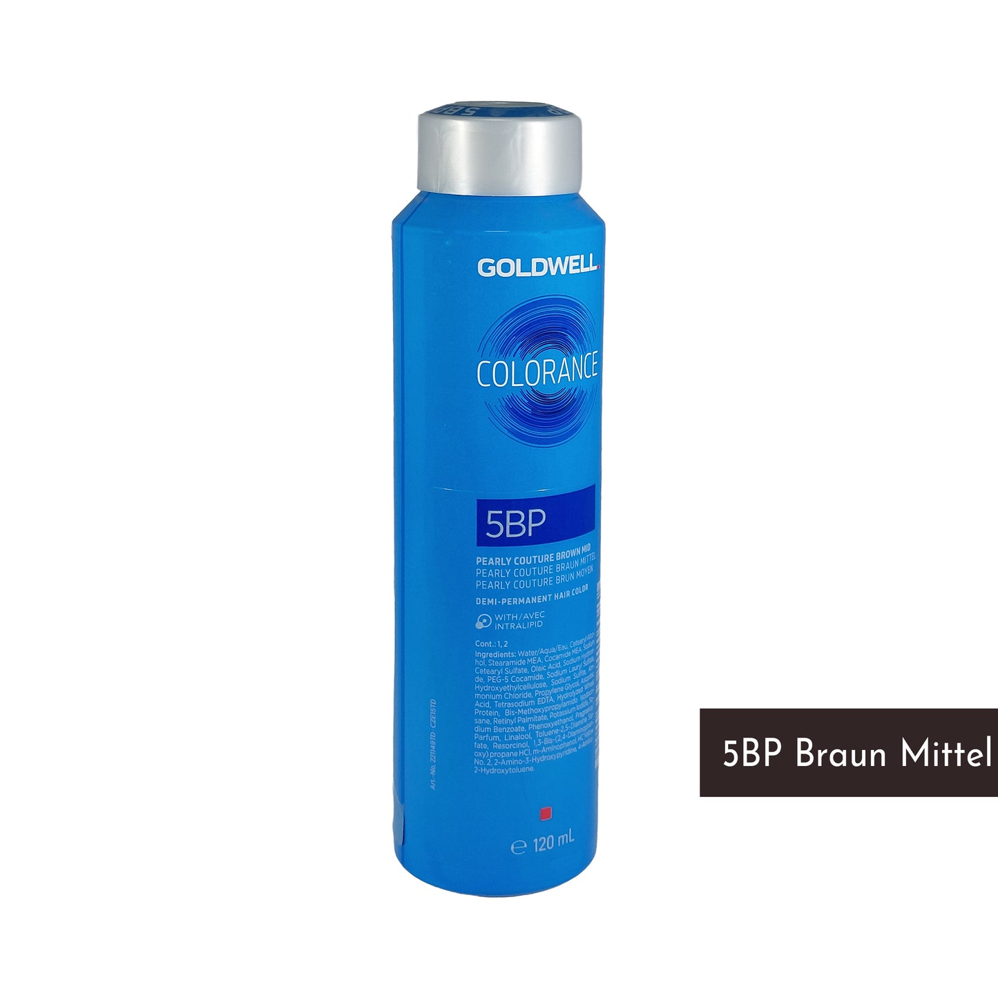 Goldwell Colorance Hair Color 5BP Pearly Couture Braun Mittel, 120 ml
