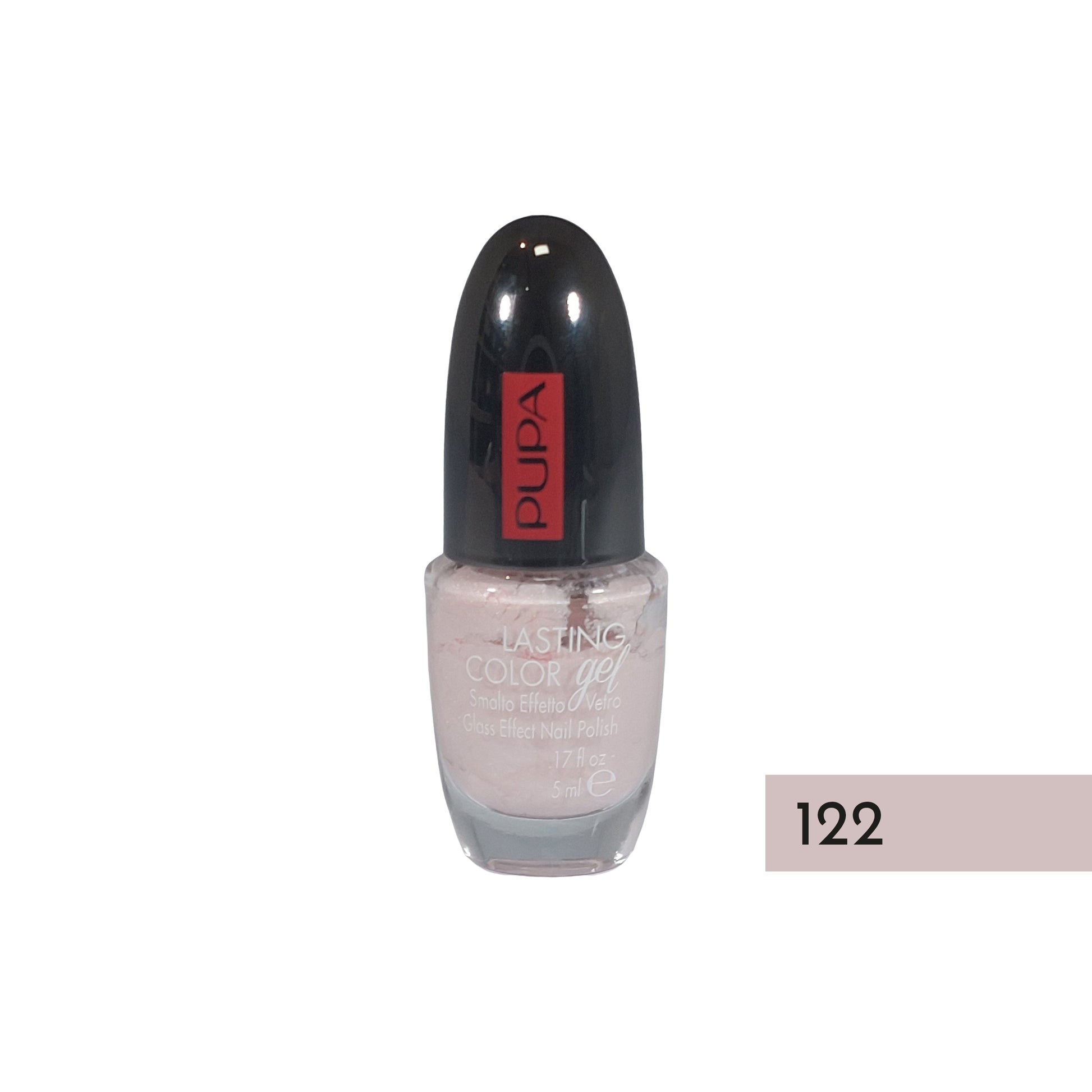 Pupa Lasting Color Gel Glass Effect Nail Polish Nr.122 Like a Veil, 5 ml