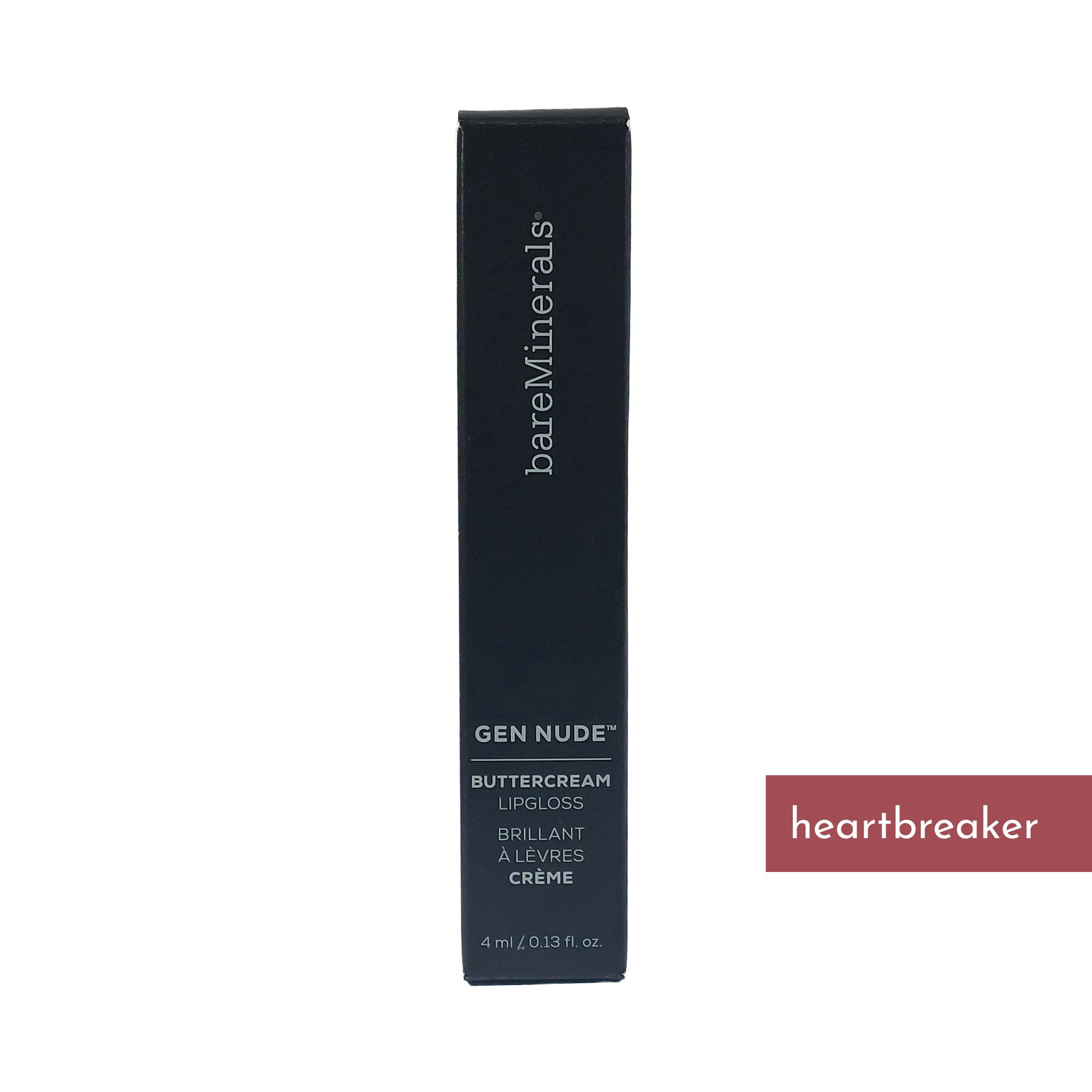 bareMinerals GenNude Buttercream Lipgloss Heartbreaker, 4 ml