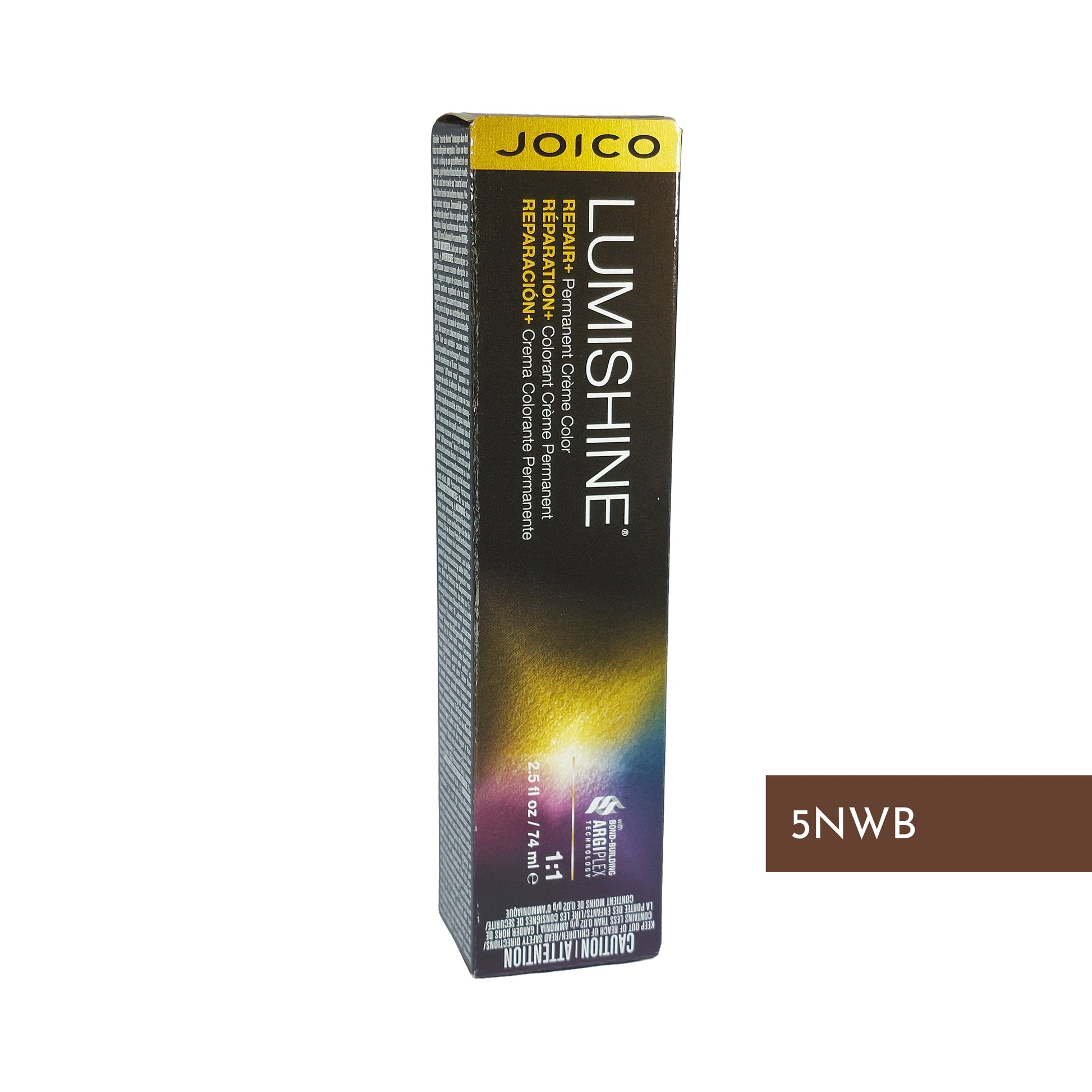 Joico Lumishine Repair+ Creme Color 5NWB Natural Beige Light Brown, 74 ml
