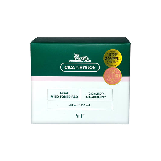 VT Cosmetics Cica Mild Toner Pad 60 St, 130 ml