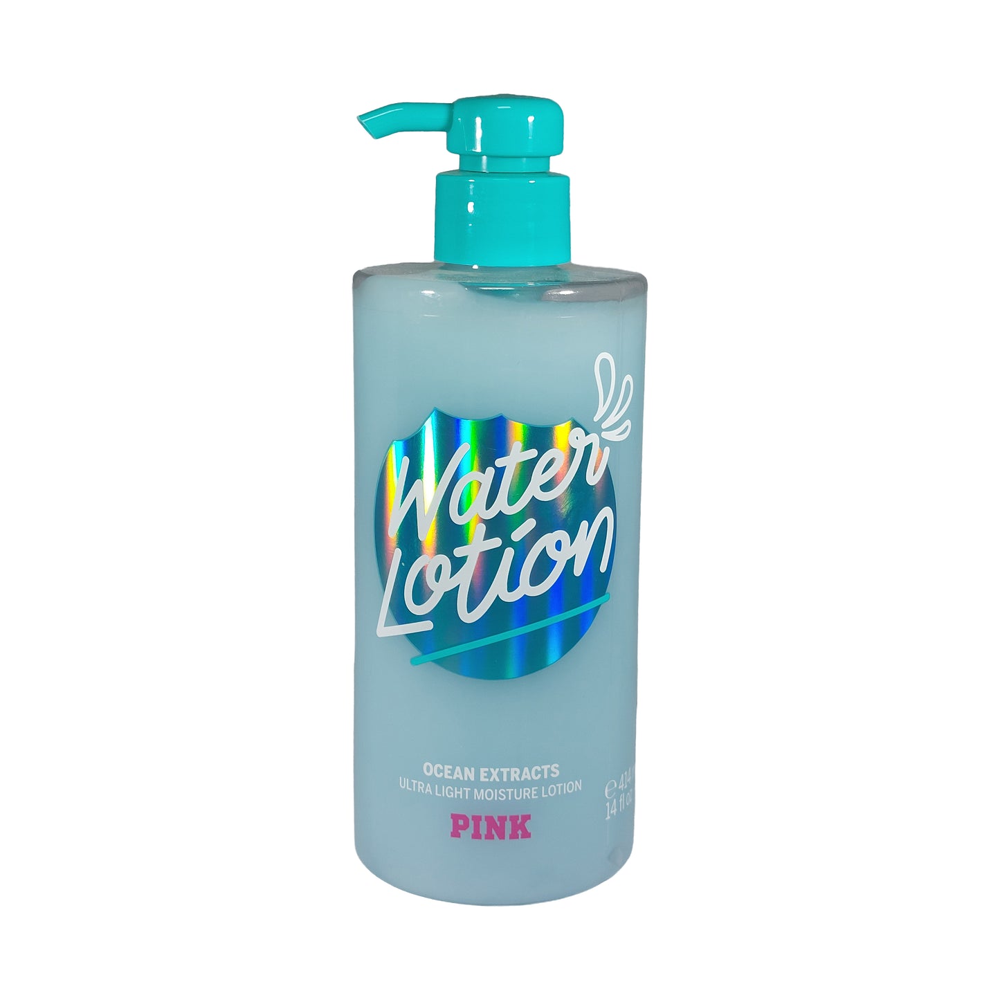 Victoria's Secret Pink Water Lotion Hyaluronic Acid + Sea Minerals Replenishing Body Lotion, 414 ml