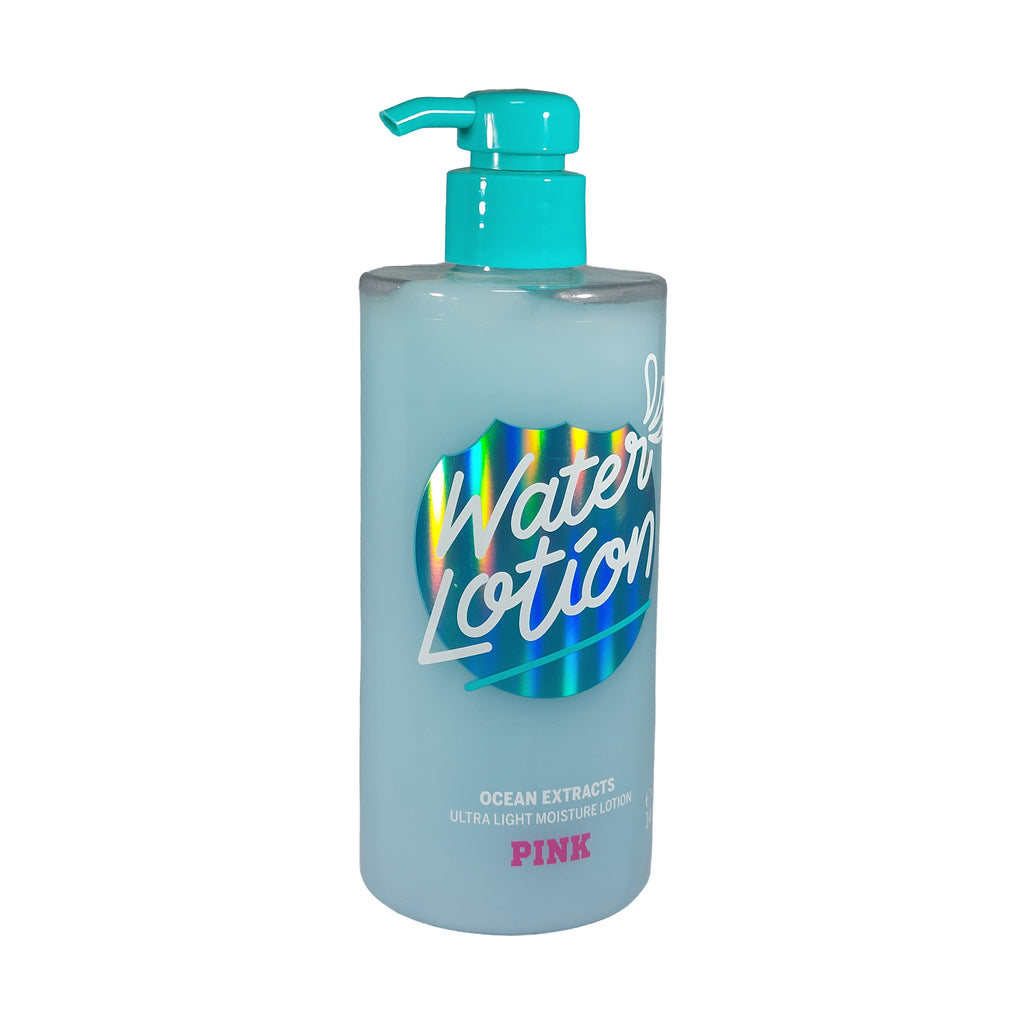 Victoria's Secret Pink Water Lotion Hyaluronic Acid + Sea Minerals Replenishing Body Lotion, 414 ml