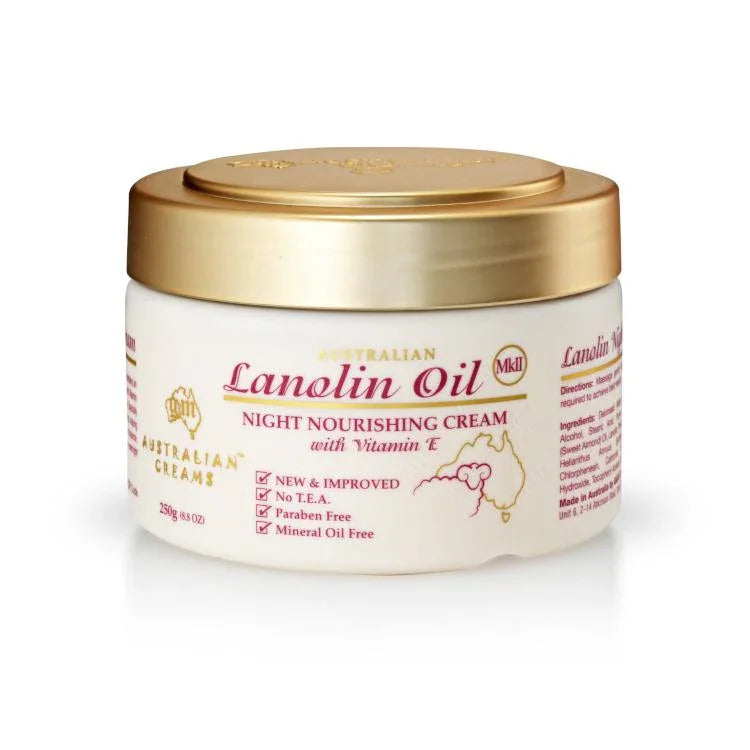 MKII Australian Lanolin Oil Night Nourishing Cream, 250 g