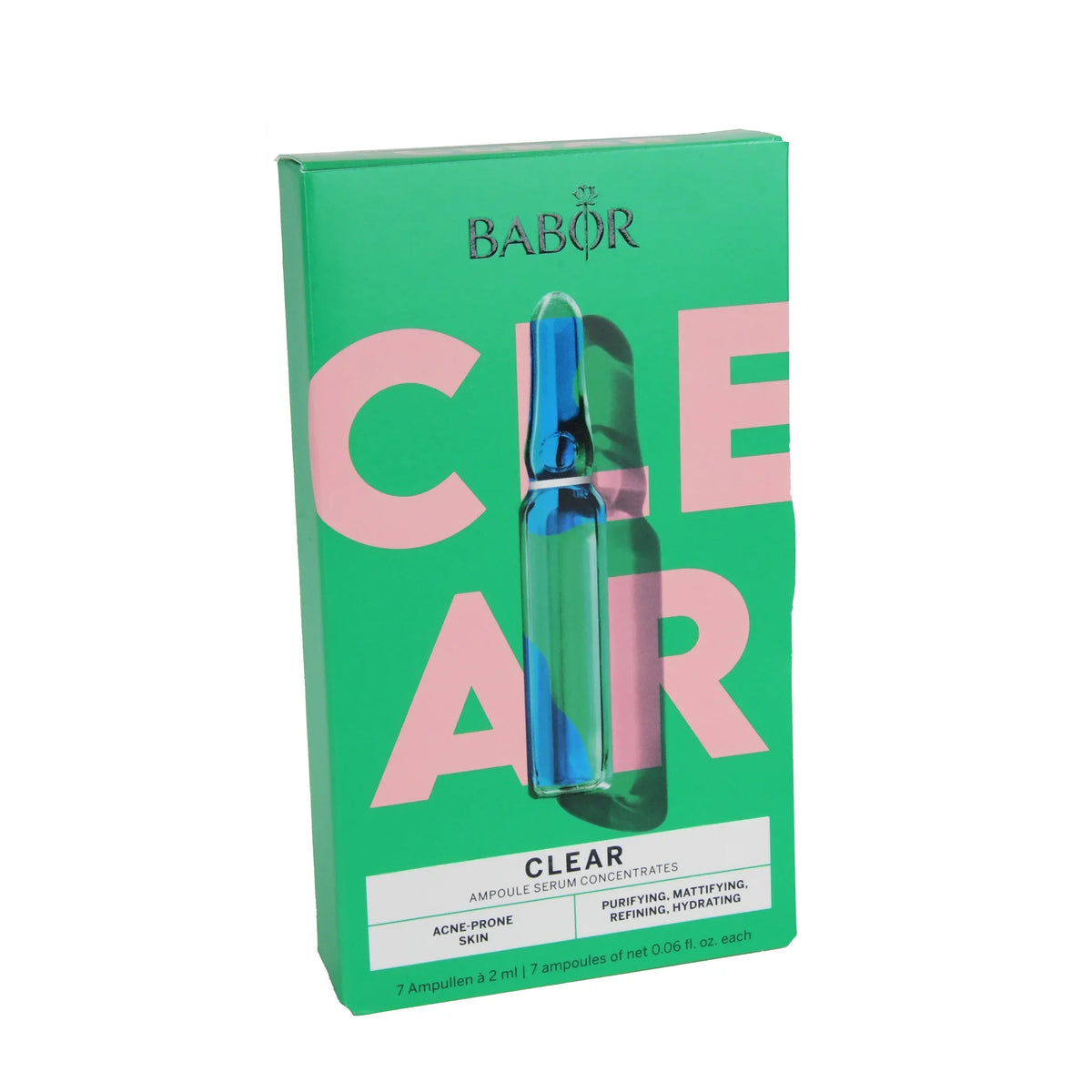 Babor Clear Ampoule Serum Concentrates Limited Edition, 7x2 ml - BeautysBest